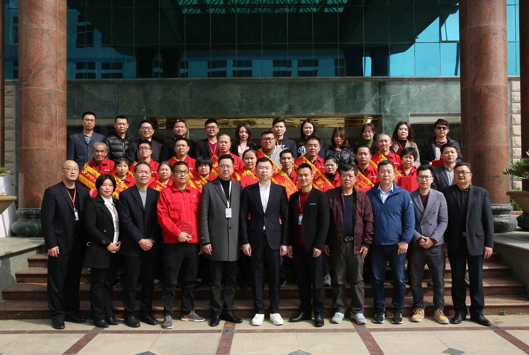 3F南昌博文人工智能服务有限公司召开2020年度经营总结暨表彰大会